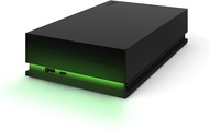 Seagate Game Drive Hub 8TB External Hard Drive Desktop HDD - USB 3.2 Gen 1, Dual USB-C and USB-A ports, Xbox Certified, with Xbox Green LED lighting and 3 Year Rescue Services (STKW8000400) Green 8TB HDD Xbox One