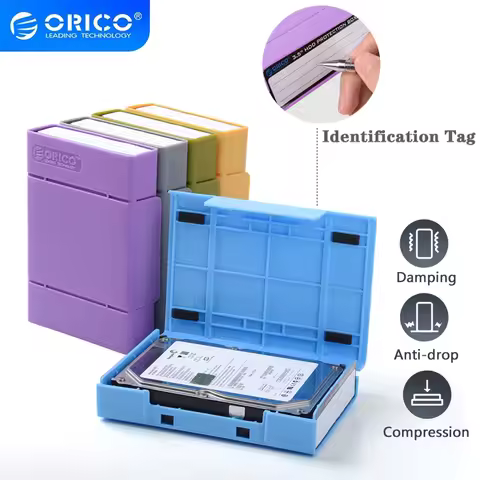 ORICO 3.5 Inch IDE SATA HDD caddy Case external Hard Drive Disk Storage Box For Hdd enclosure Cases 