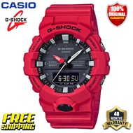 Original G-Shock GA800 Men Sport Watch Japan Quartz Movement 200M Water Resistant Shockproof Waterproof World Time LED Auto Light Gshock Man Boy Sports Wrist Watches 4 Years Official Store Warranty GA-800-4A (COD and Ready Stock Free Shipping)
