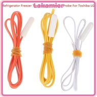LAKA Refrigerator Temperature Sensor, 5k 2.1k Freezer Temperature Sensor, Replacement Metal ABS 10k 