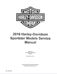 Harley-Davidson Sportster 2016 Models Roadster 883 SuperLow Iron 883 Forty-Eight Seventy-Two SuperLo