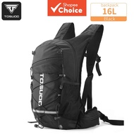 TOSUOD 16L Large Capacity Backpack with Built-in Water Bladder, Ergonomic Design, and Multiple Compa