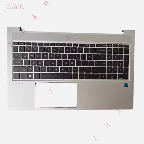 z New For HP Probook 450 455 G10 Palmrest Case Backlit Keyboard N43874-001