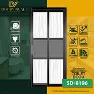 Slide and Swing Toilet Door - asstl22
