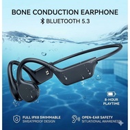 Earphone Bone Conduction Open Ear Wireless Bluetooth IPX8 32GB - X7