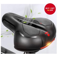 New Wide Gel Technology Saddle, Comfortable Seat with Elastic Body Spring Reflectors for Go-Karts an