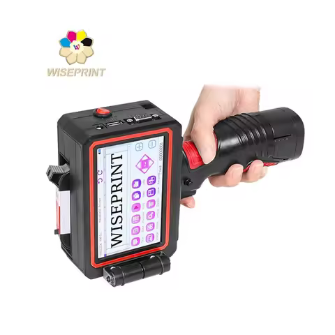 Wiseprint 25.4Mm Smart Portable HP-WP500 Handheld Carton Box Label Inkjet Colour Printer Machine 600