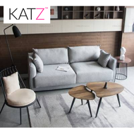 KATZ Designer Nordic Modern Minimalist Wood Table Top Metal Leg Coffee Table KATZ