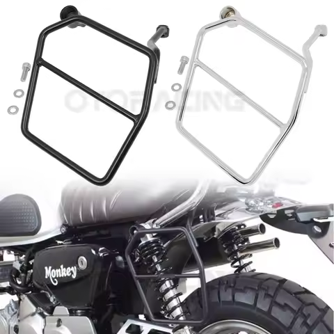 Rear Luggage Rack Left Saddlebag Side Trunk Bag Support Bracket Side Trunk Bag Holder For Honda Monk