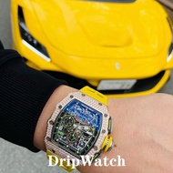 [Original Version] Richard RM11-03 Barrel Type Gypsophila Six-Hand Quartz Watch Men's High-End Luxur