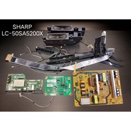SHARP (LED BACKLIGHT TV) LC-50SA5200X TV MAIN BOARD POWER BOARD