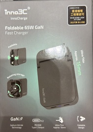 Inno3C 65W GaN 摺疊式快速充電器