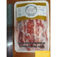 500 Gr - Slice Beef Shortplate AUS | Daging Sapi Slice Shortplate |