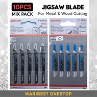 T144D Speed For Wood & T118A Basic For Metal Jigsaw Blade (Twinpack) Mata Gergaji Pemotong Besi Kayu