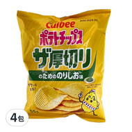 Calbee 卡樂比 Potato Chips 卡樂先生 海苔風味洋芋片 厚切