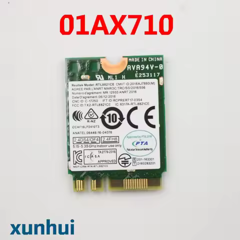 01AX710 RTL8821CE for lenovo V14-IWL V15-IWL ideapad 330s-14ast 14arr 15ast 15ARR S540-15IWL 14API W