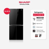 SHARP ตู้เย็น 4 ประตู มี Plasmacluster ขนาด 14 - 20.2 คิว รุ่น SJ-FX57GP-BK SJ-FX57GP-BR SJ-FX42GP-BK SJ-FX42TP-SL