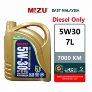 MIZU (7L) 5W30 Semi Synthetic CI-4/SL Diesel Engine Oil