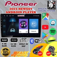 [6GB RAM+64GB ROM] (FREE DASHCAM+REVERSECAM) Pioneer Android Player 9"10" inch Car Multimedia MP5 Pl