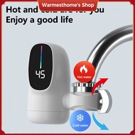 3400W Electric Kitchen Water Heater Tap Instant Hot Water Faucet Heater Cold Heating Faucet Tankless Instantaneous Water Heater 220V
