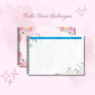 A4 WEDDING GUEST BOOK contains 10 Lemar 20 Pages - WEDDING INVITATION GUEST BOOK - AESTHETIC GUEST B