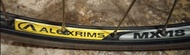 ALEXRIMS MX18 快拆式 CNC鋁合金 26吋 輪組（含8速shimano飛輪）輪圈 輪框 登山車