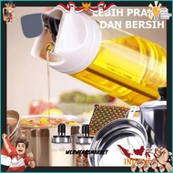 8-in-1 Stainless Steel Oil Pot 1L 630Ml Oil Dispenser for Seasoning, Cloth, and Cempal Precisepiliha
