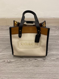 Coach Brown-White Bag -PRELOVED-