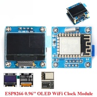 ESP8266 0.96 inch OLED Display Module WiFi Clock LCD Screen ESP-12F DIY Weather Forecast IIC I2C Int
