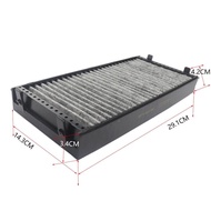 1 SET AIR CONDITIONER Cabin Air Filter 64316945586 For BWM X5 X6 3.0T 3.0L 3.0TDI 4.4T 4.8L 2.0T 4.0
