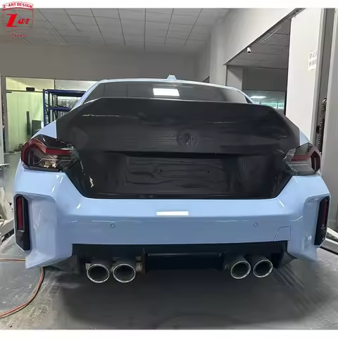 Z-ART G87 CS Dry Carbon Fiber Rear Trunk Lid for BMW G87 Prepreg Carbon Fiber Rear Lid for M2 2023+ 