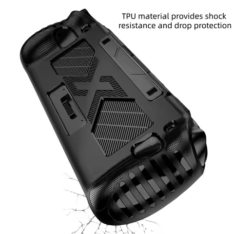 TPU Case for OneXPlayer APEX AMD MAX, Anti-Slip Ergonomic Grip Gaming Console Protective Cover Shock