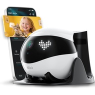 Indoor Security Camera Robot EBO Air 2: 2K Pet Camera, Movable Home Robot, Custom Facial Expression,