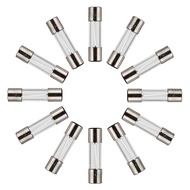 BOJACK Fius Lampu Krismas 5A 125V 0.2x0.78 Inci F5AL125V Fius Kaca Cepat Pecah 5 amp / 125v Fius 5a 