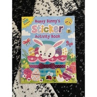 BBW Happy Bunny's Sticker Activity Book/ Sticker Book/ Children's Activity Book/ Children's Book/ St