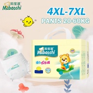 Mabaoshi Large Size Diaper Pants 4XL/5XL/6XL/7XL Ultra Thin & Leak-Proof for Big Baby Soft Dry Pants