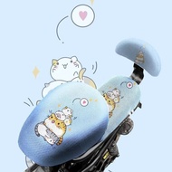 Breathable E-Bike Seat Cover【3D Airflow Design】Quick Installation for Grab/Ankasoul Delivery Partner