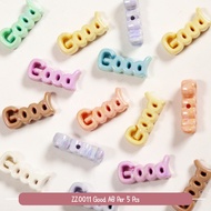 5 Pcs Letter Beads AB Colorfull Beads Premium DIY Crafting Accessories DIY Crafting