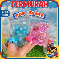 GANTUNGAN Pop Slime 3 Colors + Complete Topping | Cute Slime Can Be a Keychain