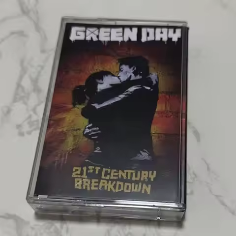 Brand New Sealed Cassette Tape Green Day 21st Century Breakdown Punk Rock Album
