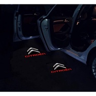 LED Car Door Light Laser Shadow Logo For Citroen C2/C3/C4/C5/C6/C8/DS3/Xsara/C-Quatre/Ctriomphe Proj