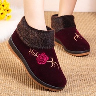 JIFANPAUL | Warm Thick Plush Anti-slip Canvas Shoes