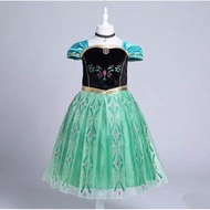 Kids Frozen Anna Costume Dress