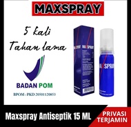 Maxspray Antiseptik Spray 15 ML / Maxspray Original Pria Tahan Lama