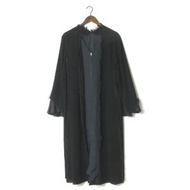 TOGA PULLA 20AW 日本製造喬其紗流蘇洋裝 TP02-FH216 38碼 黑色洋裝上衣 [二手] [TOGA PULLA]