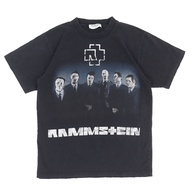 成色極佳 △ BALENCIAGA 21SS 670943 100% 純棉 RAMMSTEIN BOXY Rammstein 全球限量 400 件復古水洗短袖 T 卹 黑色 XXS 正品男士