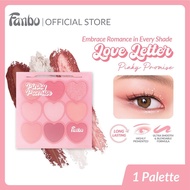 Fanbo Love Letter 01 Pinky Promise Eyeshadow Palette 9gr - Long Lasting