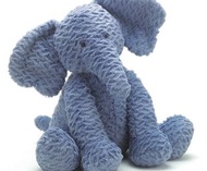 Jellycat 啫喱大象 Blue Elephant Plush Toy