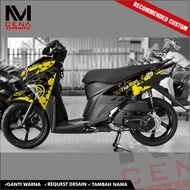 Sticker Decal Soul GT 125 Full Body, Sticker Mio Soul GT 125 Striping Soul GT 125 The man