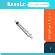BD Syringe 3ml LS 1's